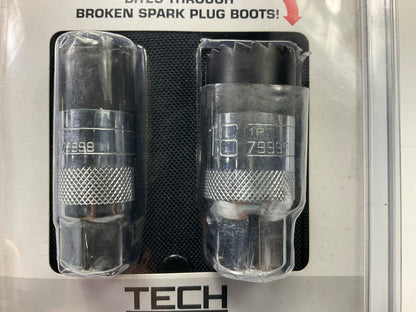 STEELMAN PRO 79996 2-Piece 3/8-Inch Drive Spark Plug Socket Set, 5/8'' And 13/16''