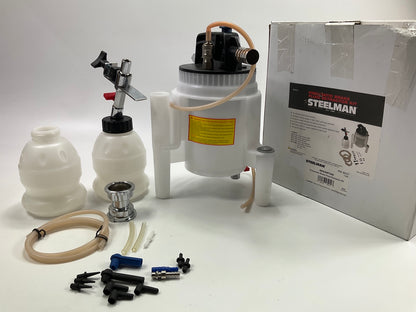 MISSING Fitting & A Hose - Steelman Pneumatic Brake Fluid Bleeder Extractor Kit