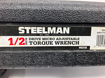 USED#1 Steelman 96218 1/2'' Drive Micro Adjustable Torque Wrench - 30-250 Ft-lb