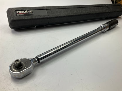 USED Steelman 96218 1/2'' Drive Micro Adjustable Torque Wrench - 30-250 Ft-lb