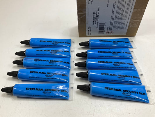 Box Of 10 - Steelman JSP10118 Bolt & Screw Security Automotive Sealant 1 Oz Tube