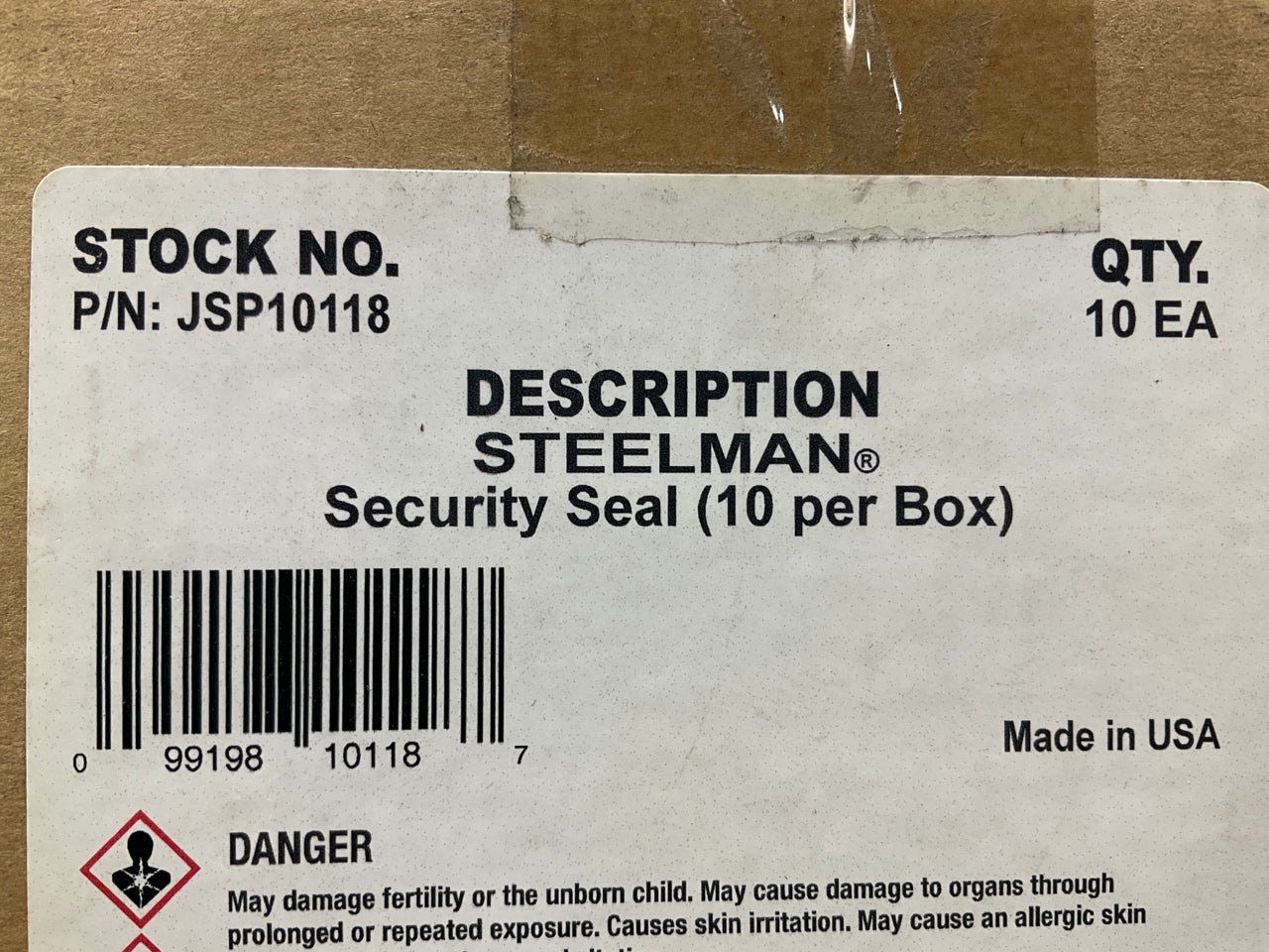 Box Of 10 - Steelman JSP10118 Bolt & Screw Security Automotive Sealant 1 Oz Tube