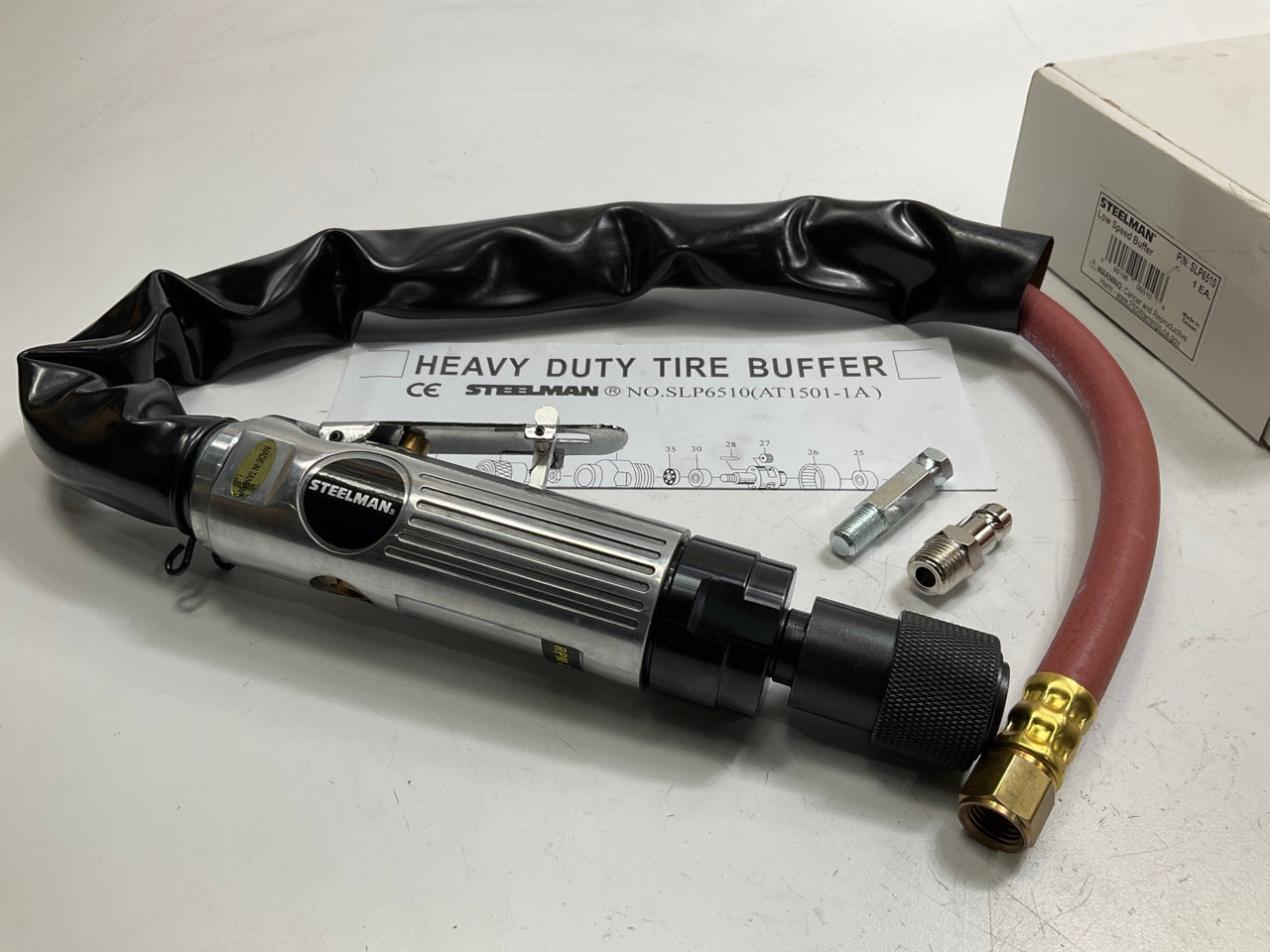 Steelman SLP6510 Heavy Duty Low Speed Tire Buffer With Quick Change Chuck