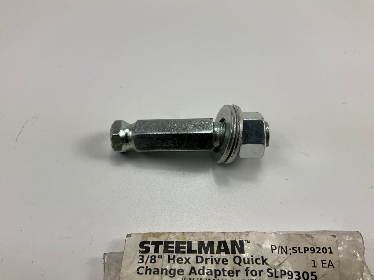 Steelman SLP9201 3/8'' Drive Quick Change Hex Mandrel Adapter Low Speed Buffer