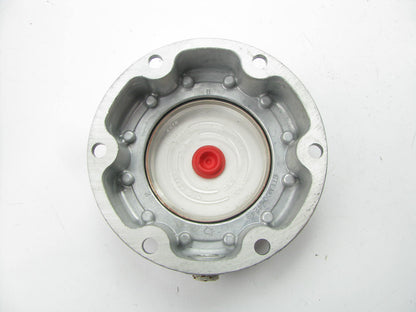 Stemco 343-4249 Wheel Oil Hub Cap - 6-3/16'' OD X 5-1/2'' Bolt Circle X 6 Bolts