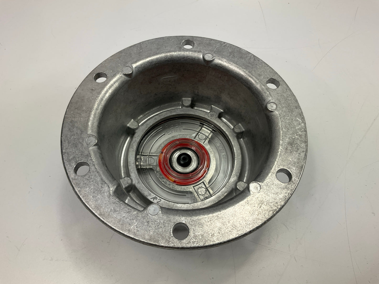 Stemco 348-4009 Heavy Duty Hubcap Hub Cap, 5-1/8'' Bolt Circle, 5/16'' Bolt Size