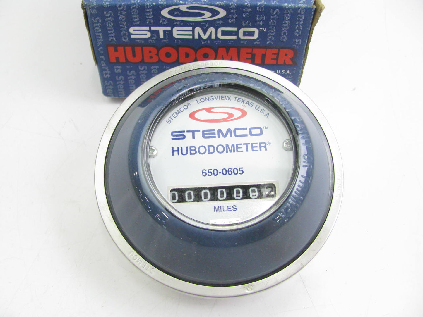 Stemco 650-0605 Mechanical Hubodometer Miles - 11.00R22.50, 9.00-20
