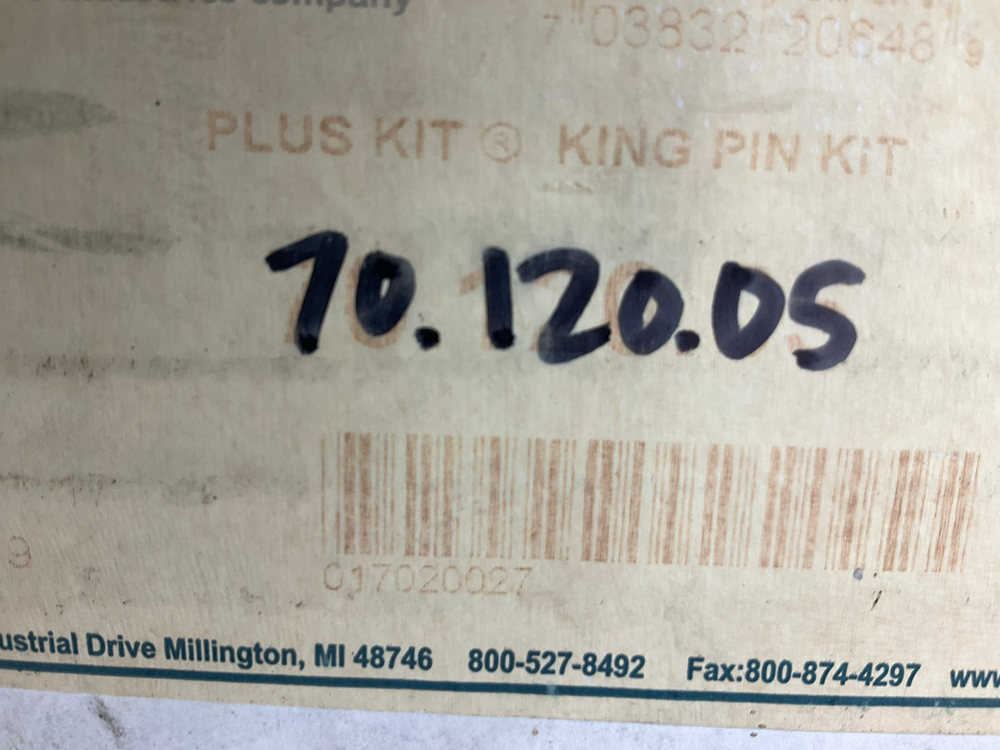 Stemco Kaiser 70.120.05 - Plus Kit King Pin Kit For Eaton EFA 12K 13K