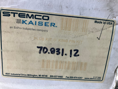 Stemco 70.931.12 King Pin Bolt Set IH Meritor FF931, 15510849, 1658964C91