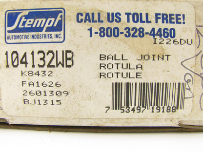 Stempf 104132WB Suspension Ball Joint - Front Upper