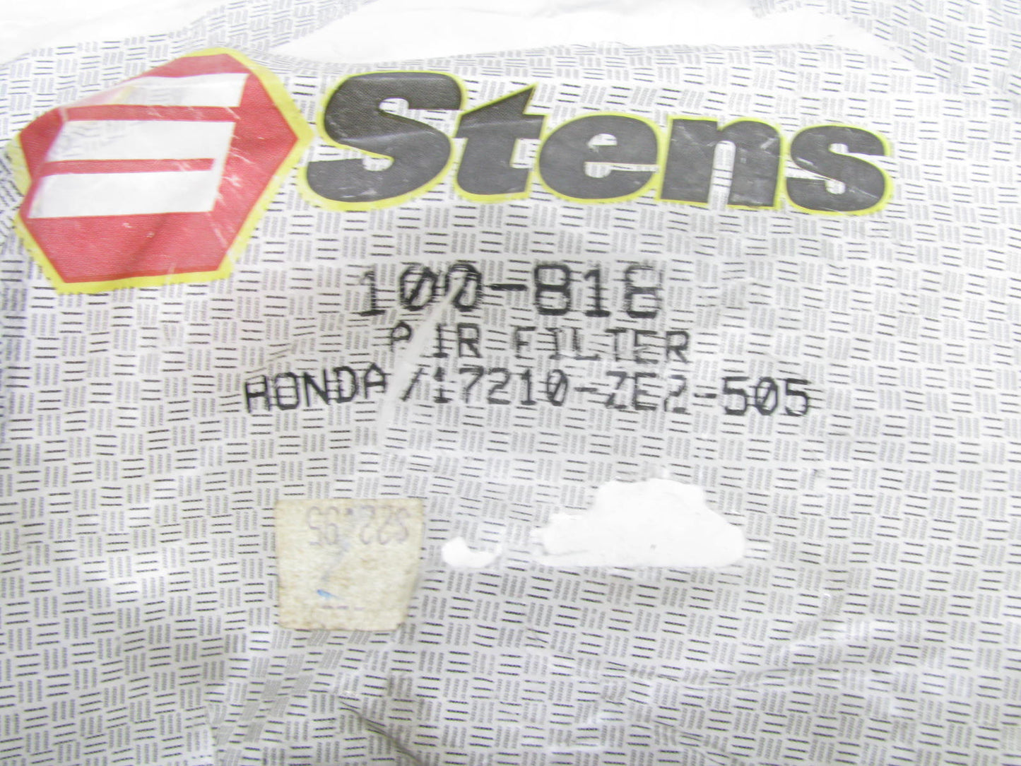 Stens 100-818 Air Filter For Honda GX160, GX240, GX270 Engines