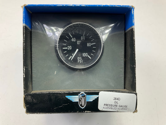 Stewart Warner 284D Heavy Duty 2-1/16 In Oil Pressure Gauge - Mechanical