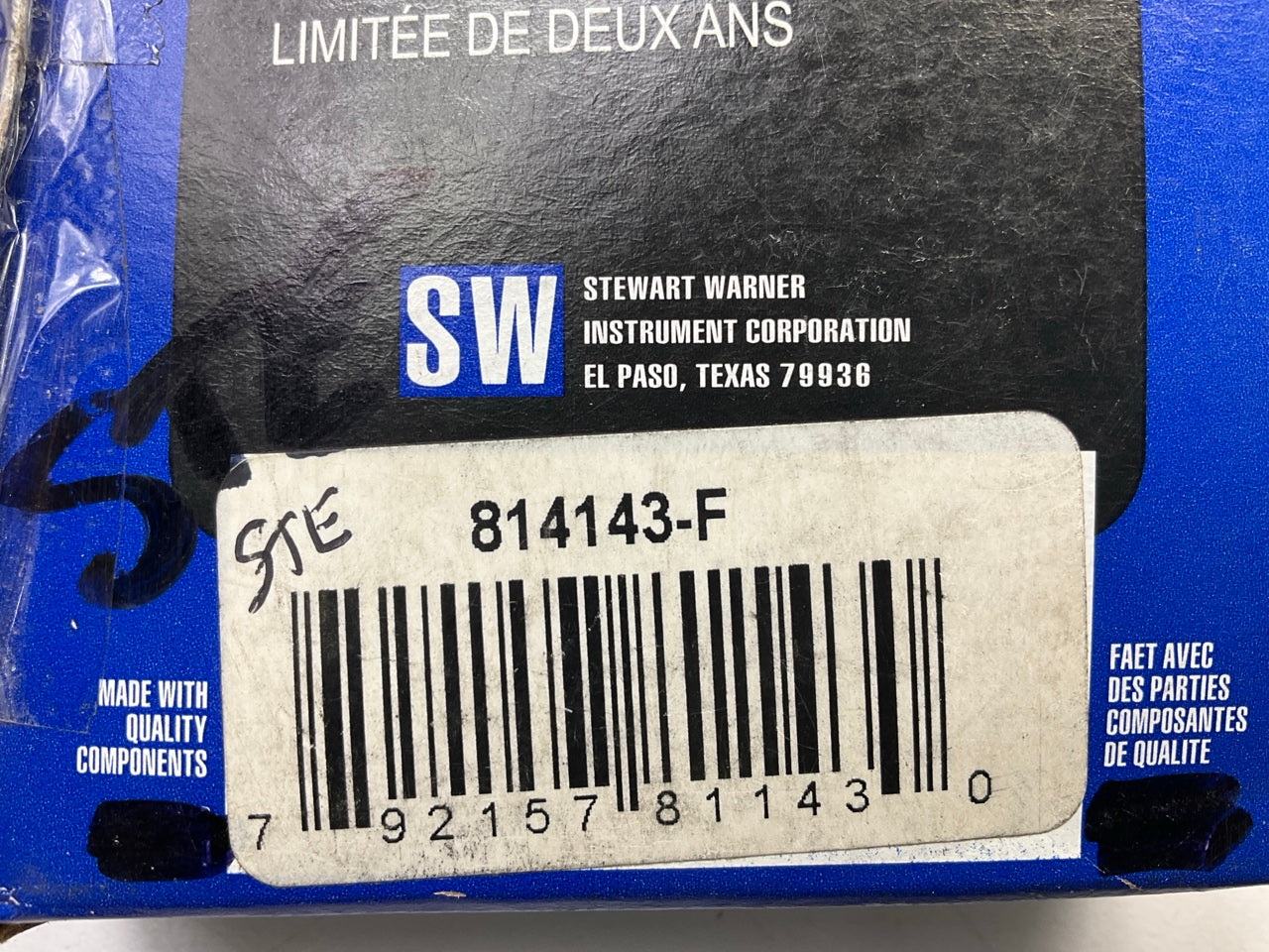 Stewart Warner 814143-F Chrome 2-Hole Gauge Mounting Panel Bezel -  2-1/16''
