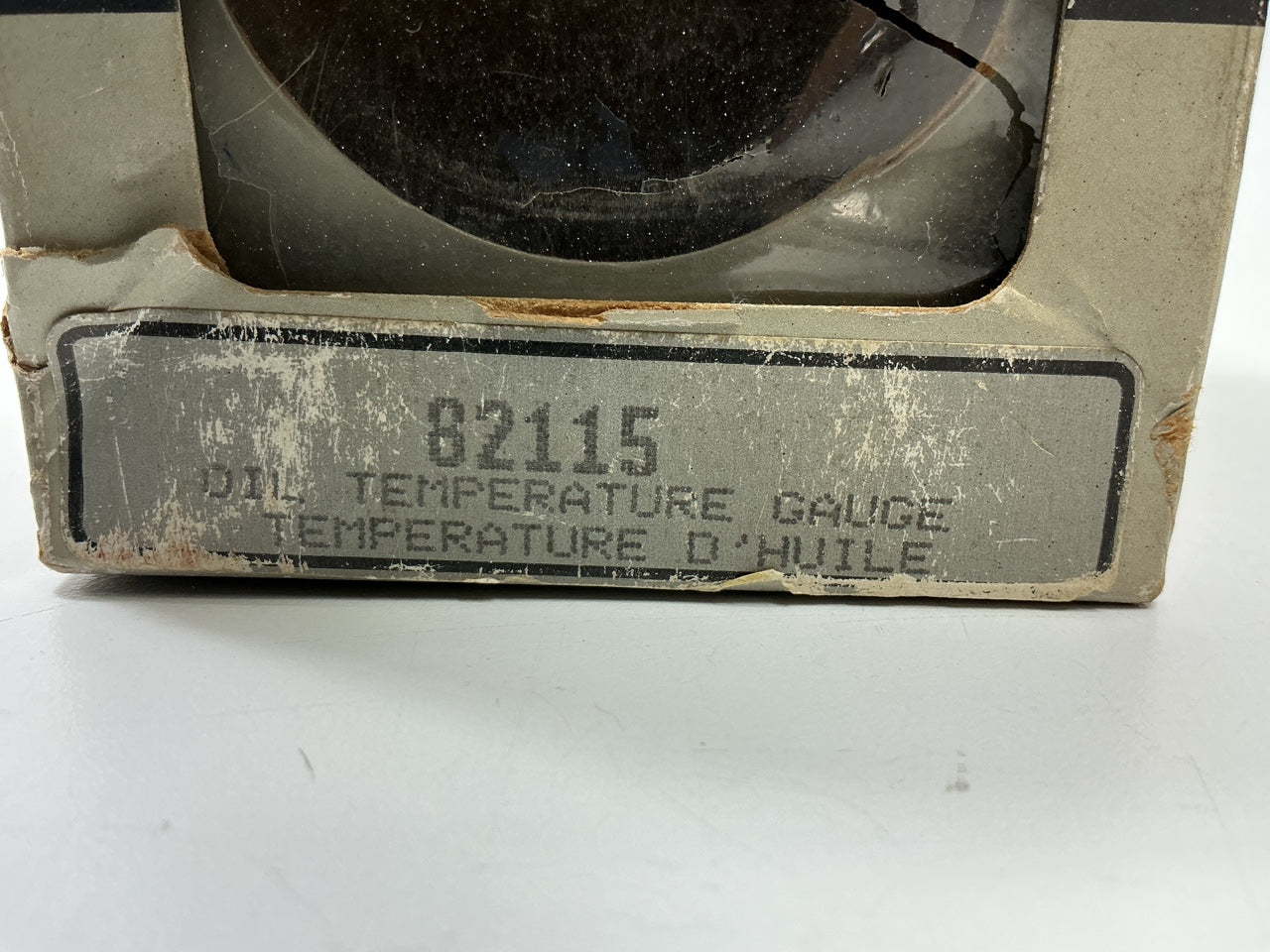 Dent Ding On The Bezel - Stewart-warner Electrical Oil Temperature Gauge 2-1/16''