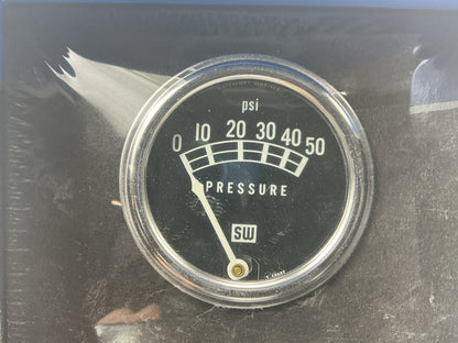 Stewart Warner 82207 2-1/16'' Oil Pressure Gauge, Mechanical, 0-50 PSI