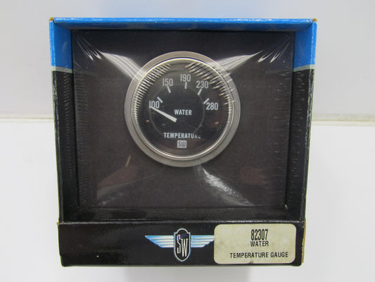 Stewart Warner 82307 Water Temperature Gauge 2-1/16'' 100-280 Degrees F