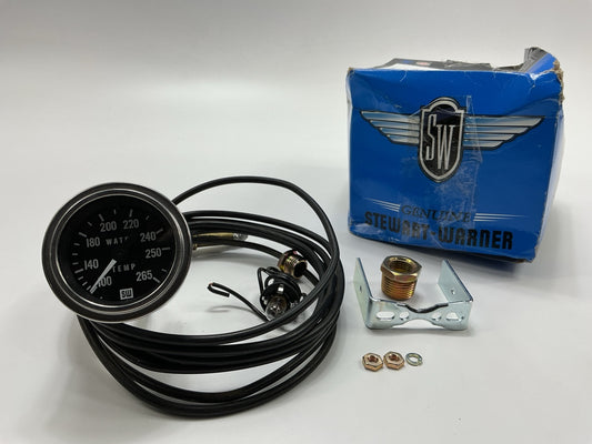 Stewart Warner 82326-120 Deluxe Mechanical Water Temperature Gauge 2-1/16