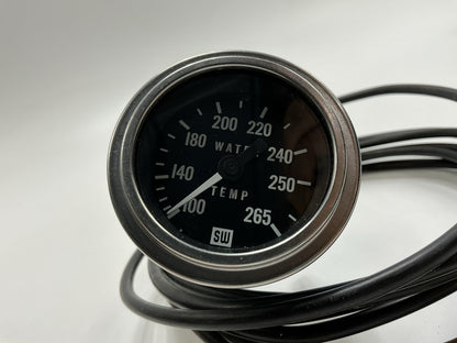 Stewart Warner 82326-120 Deluxe Mechanical Water Temperature Gauge 2-1/16