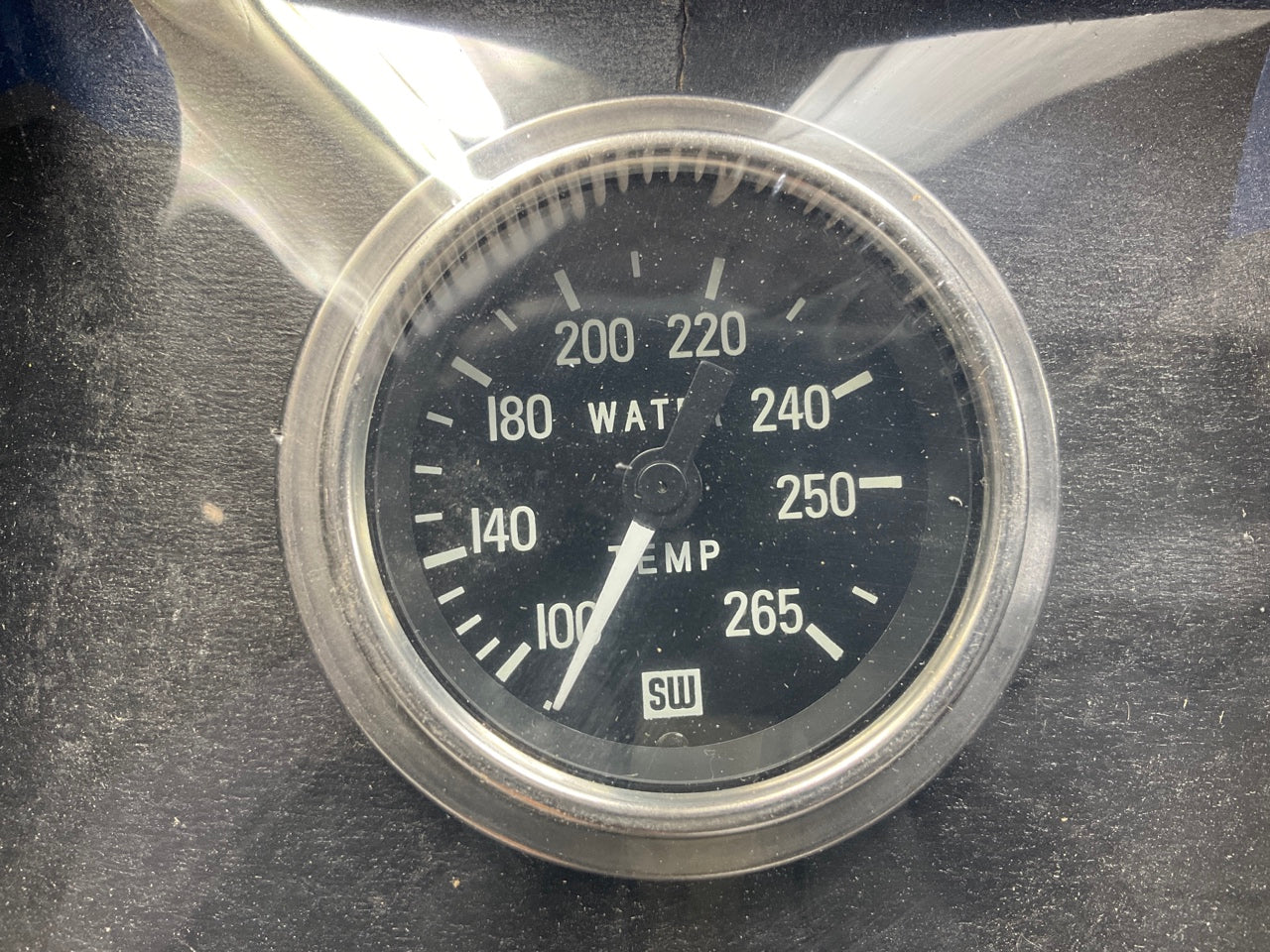 Stewart-Warner 82326-144 Mechanical 2-1/16'' Water Temp Gauge, 100-265 Degrees