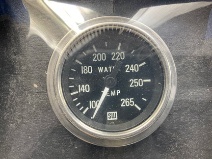 Stewart-Warner 82326-144 Mechanical 2-1/16'' Water Temp Gauge, 100-265 Degrees