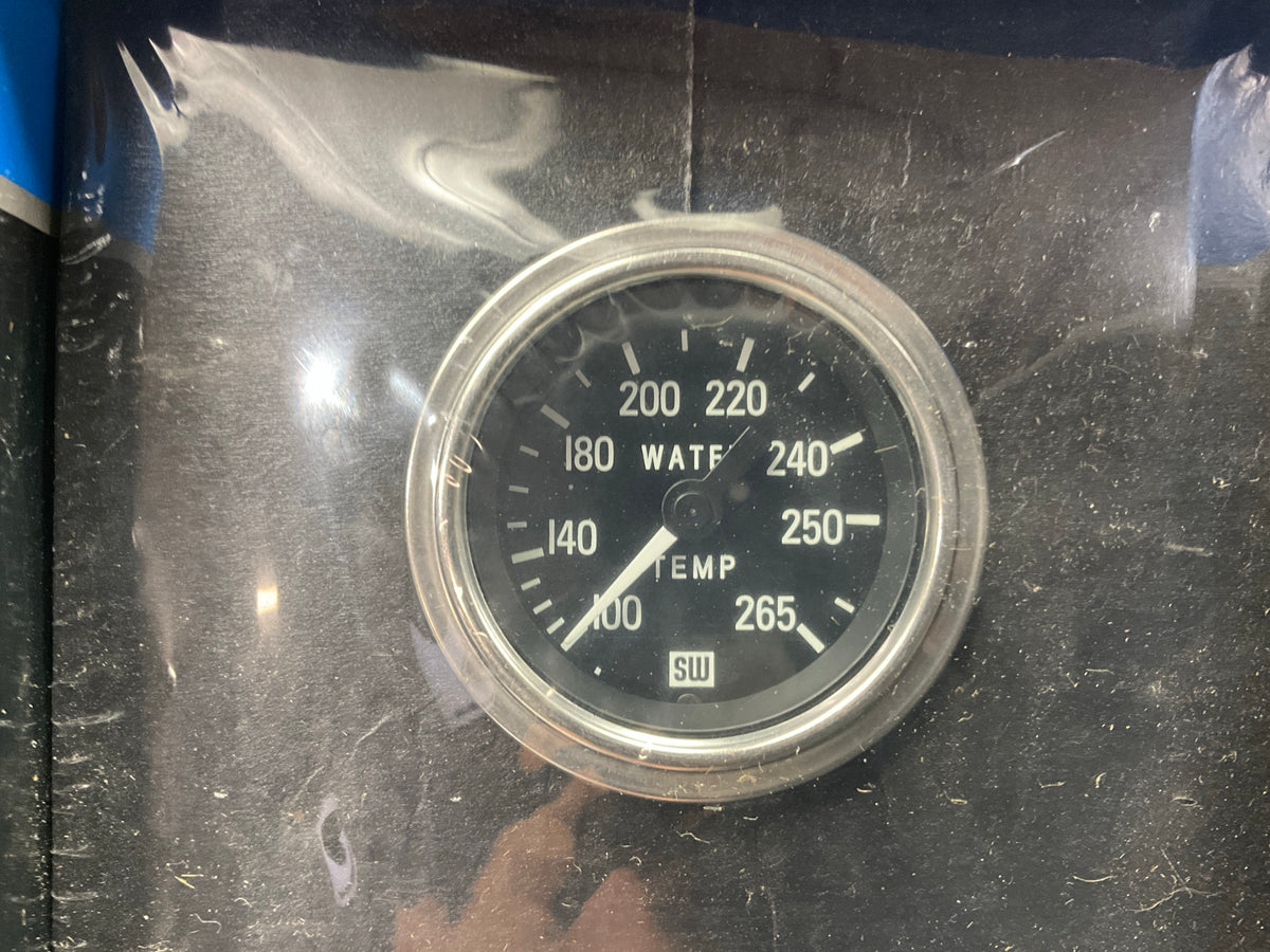 Stewart-warner 82326-72 Analog Water Temperature Gauge, 2-1/16'' Dia, 100-265 Deg