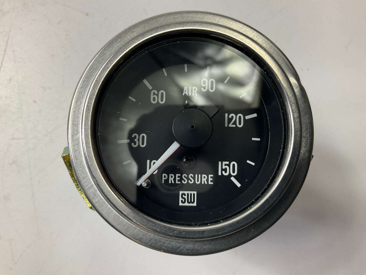 Stewart Warner 82332 Deluxe 2-1/16'' Air Pressure Gauge 10-150 PSI