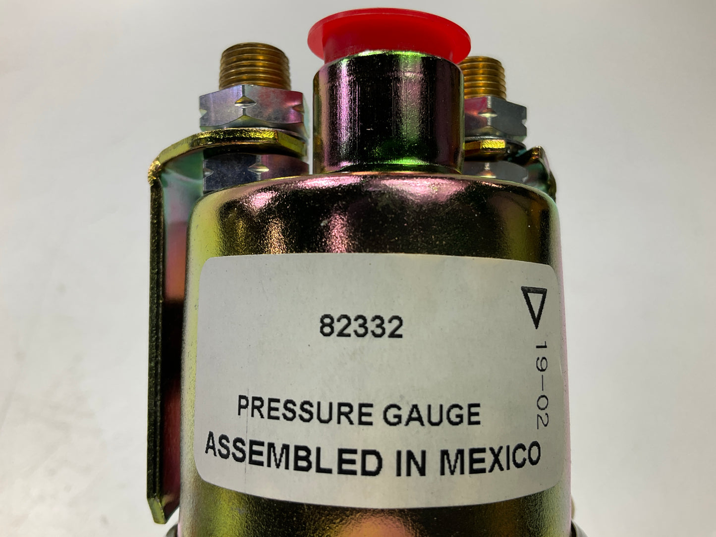 Stewart Warner 82332 Deluxe 2-1/16'' Air Pressure Gauge 10-150 PSI