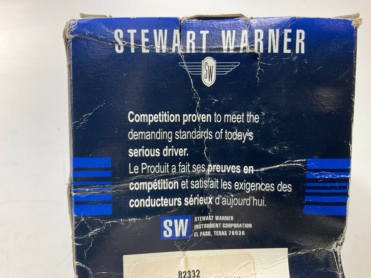 Stewart Warner 82332 Deluxe 2-1/16'' Air Pressure Gauge 10-150 PSI