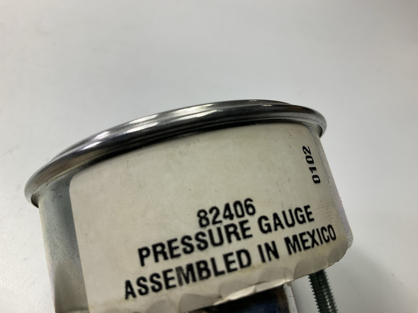 Stewart Warner 82406 Mechanical Oil Pressure Gauge 2 5/8'' 0-100 PSI