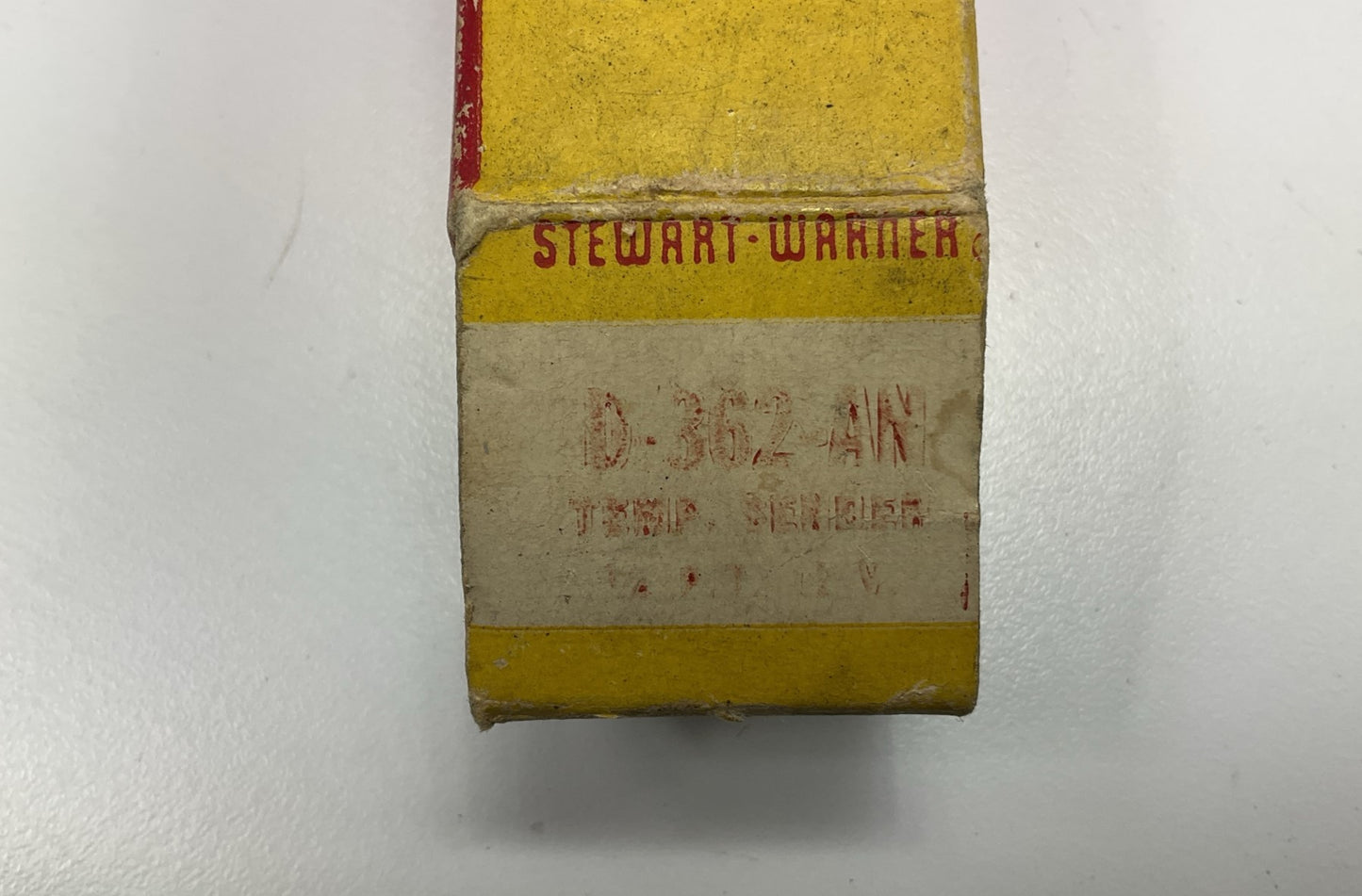 Stewart Warner D-362-AN 1/4'' Temperature Sending Unit Coolant Temp Gauge Sender