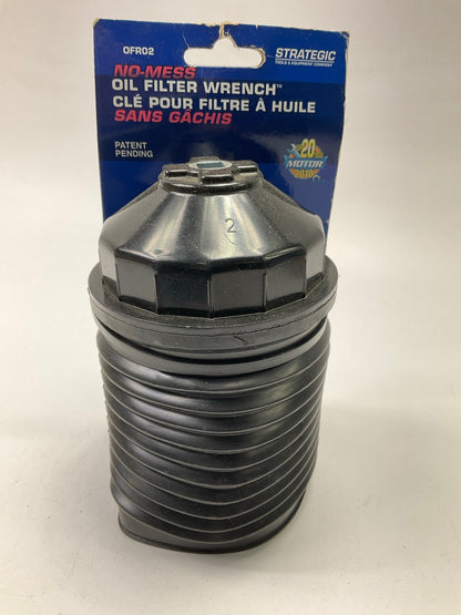 Strategic Tools OFR02 No-mess Oil Filter Wrench, Medium