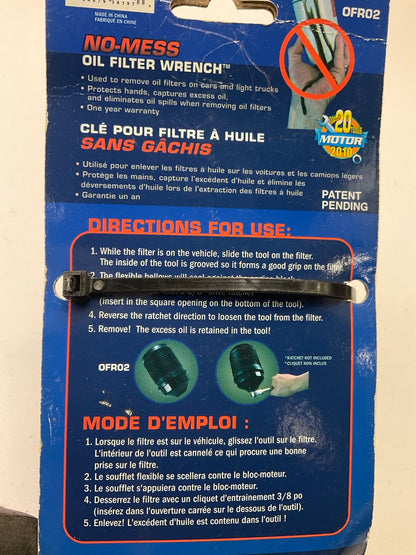 Strategic Tools OFR02 No-mess Oil Filter Wrench, Medium