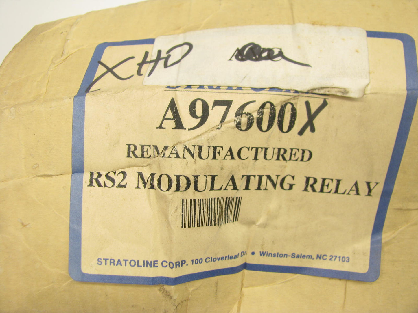 REMAN. Stratoline A97600X  RS2 Modulating Relay Brake Valve