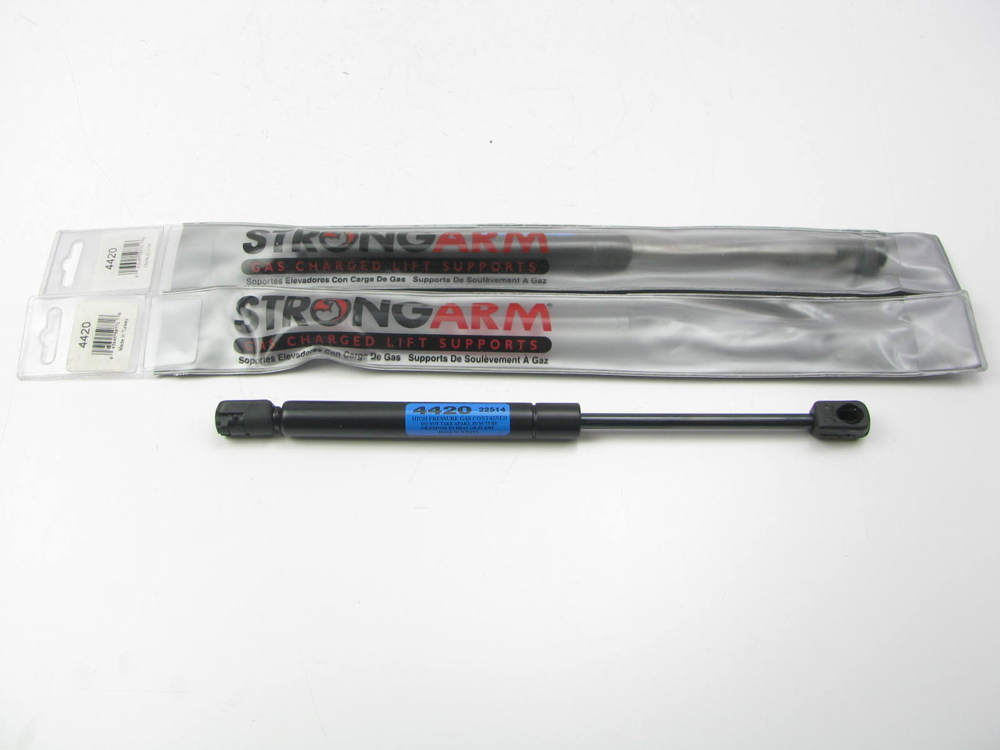 (2) Strong Arm 4420 Universal Lift Support - 12.00'' Extended 3.95'' Compressed