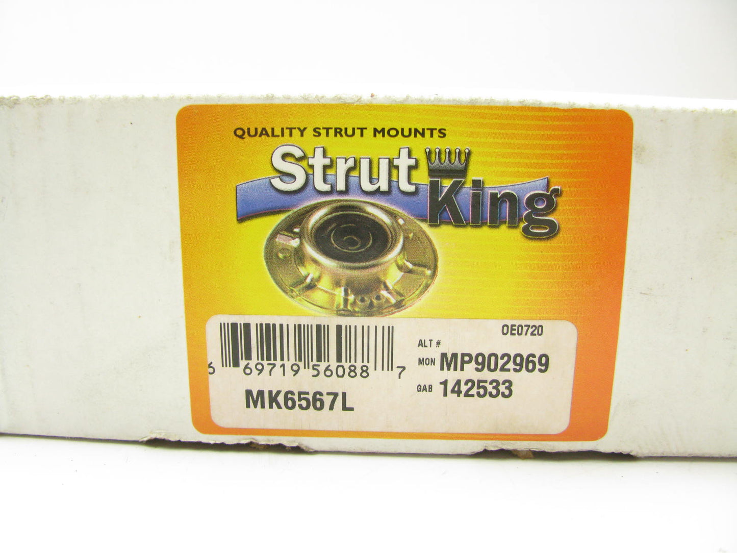 Strut King MK6567L Suspension Strut Mount - Rear Left Upper