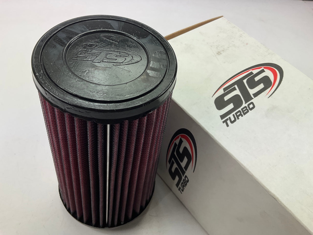 STS Turbo 880-711 Custom Cold Air Intake High Flow Air Filter - 3'' Inlet, 9'' H.