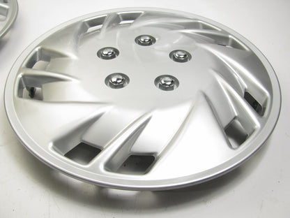 Style-line 7015PK Universal 15'' Plastic Wheel Cover Set - Torpedo Style