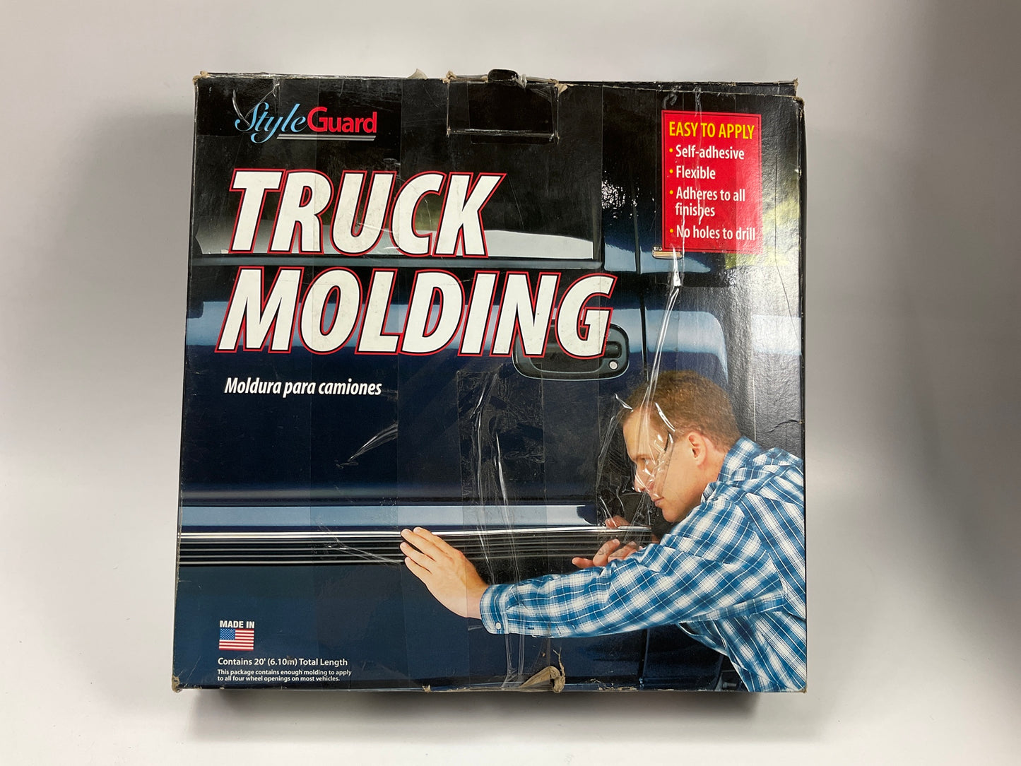 Style Guard S38340 Universal Truck Side Molding - 20 Feet Moulding Strip
