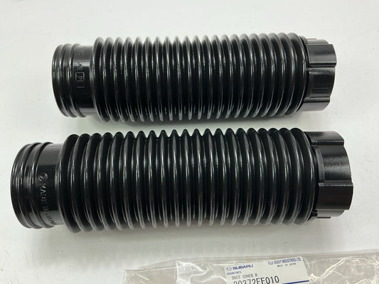 (2) NEW OEM For Subaru 20372FE010 Rear Suspension Strut Dust Cover Shields