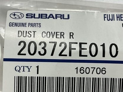 (2) NEW OEM For Subaru 20372FE010 Rear Suspension Strut Dust Cover Shields