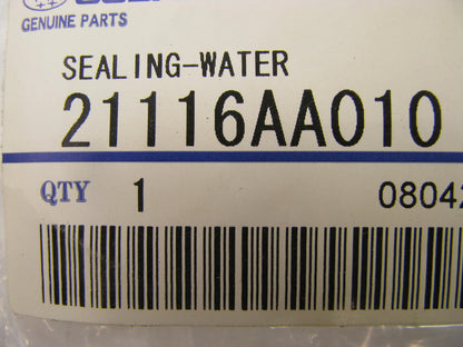 (4) NEW GENUINE Engine Water Pump Gasket Seals OEM For Subaru 21116AA010