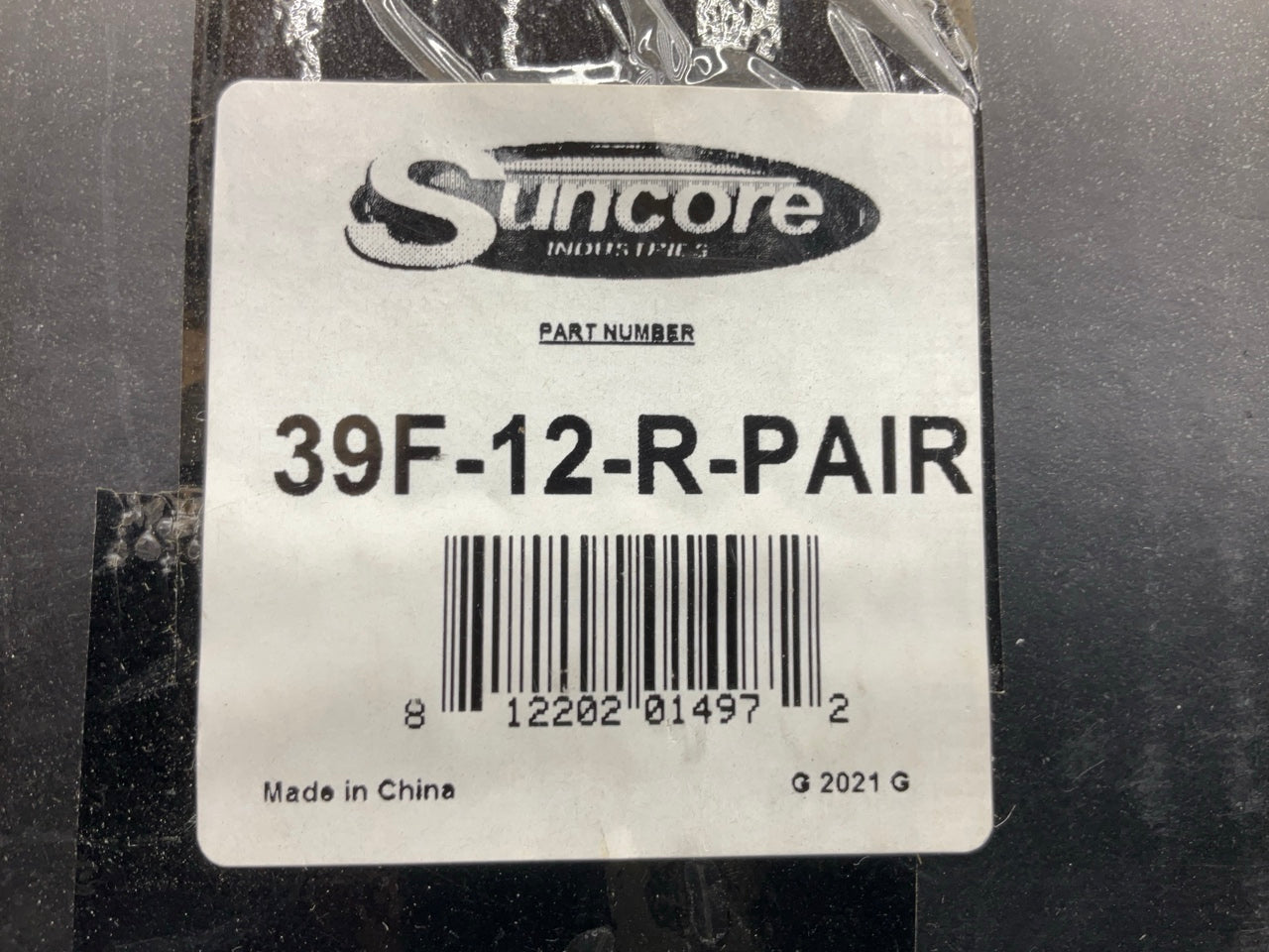 Suncore 39F-12-R Rear Shock Absorbers, Pair, 1995-2002 Lincoln Continental