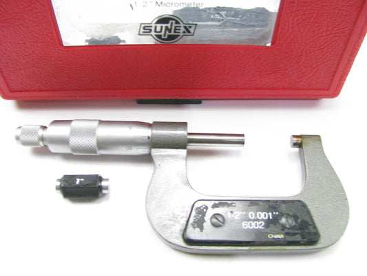 Sunex 6002 1-2'' X 0.001'' Screw Thread Micrometer