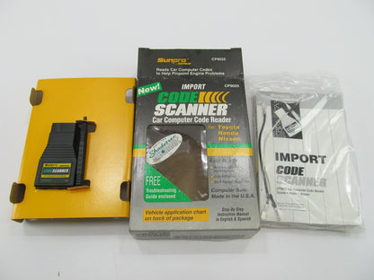 Sunpro Actron CP9025 Import Car Computer Code Reader, For Nissan Toyota, Honda