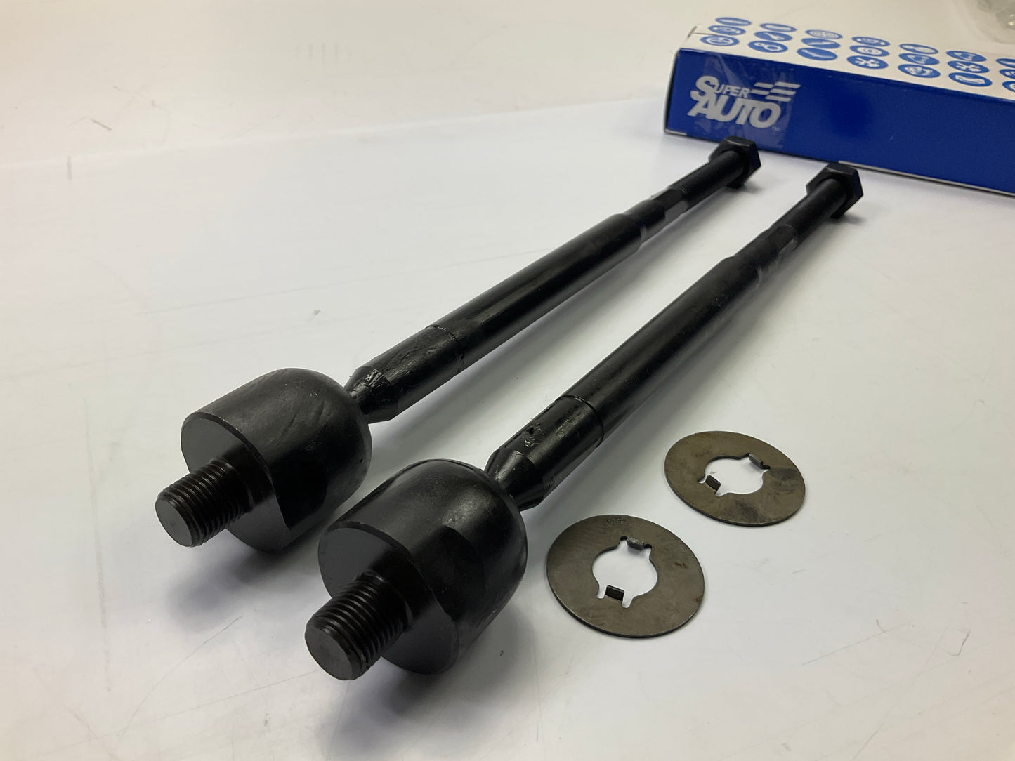 (2) Super Auto 2600-96611 Front Inner Steering Tie Rod End For 2002-2004 Odyssey