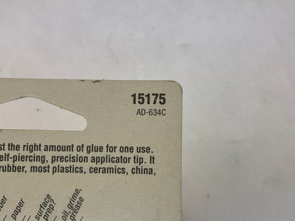 SUPER GLUE 15175 Instant Adhesive Single Use Super Glue Mini Tubes, 5 Pack