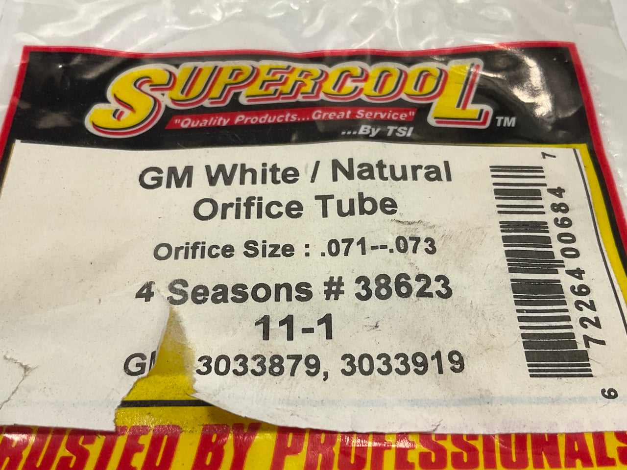 Supercool 11-1 A/C Orifice Tube
