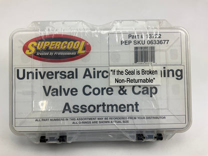 TSI Supercool 13722 Universal A/C Valve Core & Cap Assortment