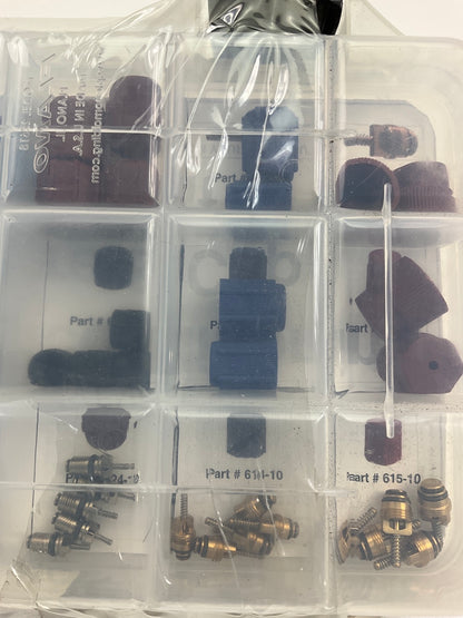 TSI Supercool 13722 Universal A/C Valve Core & Cap Assortment