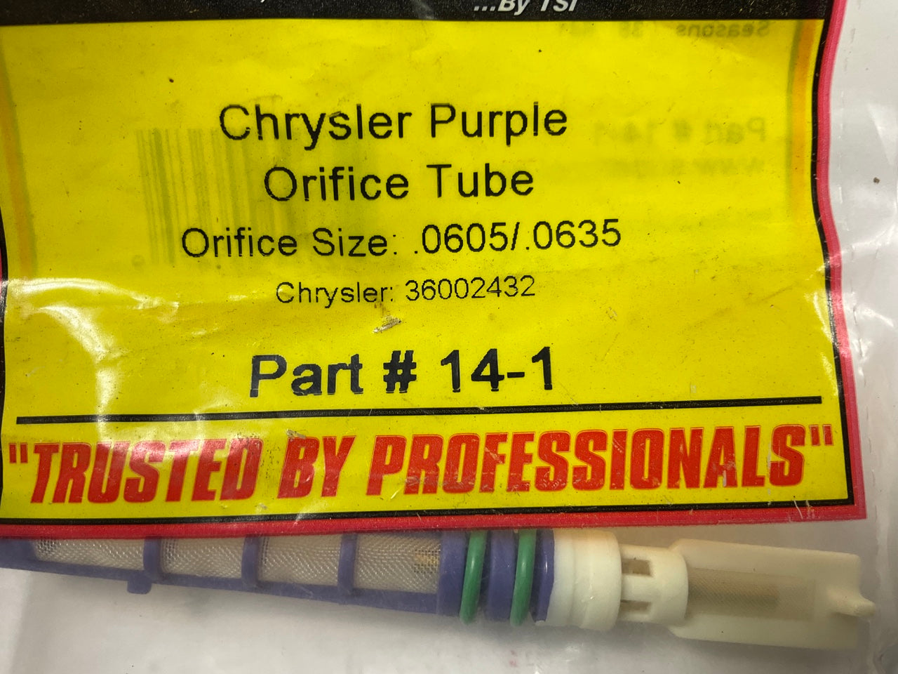 Supercool 14-1 A/C Orifice Tube